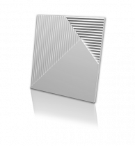 3d панель Artpole FIELDS 4 platinum (глянец)
