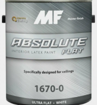Absolute Flat 1670 Ultra-Flat finish acrylic latex paint пробник